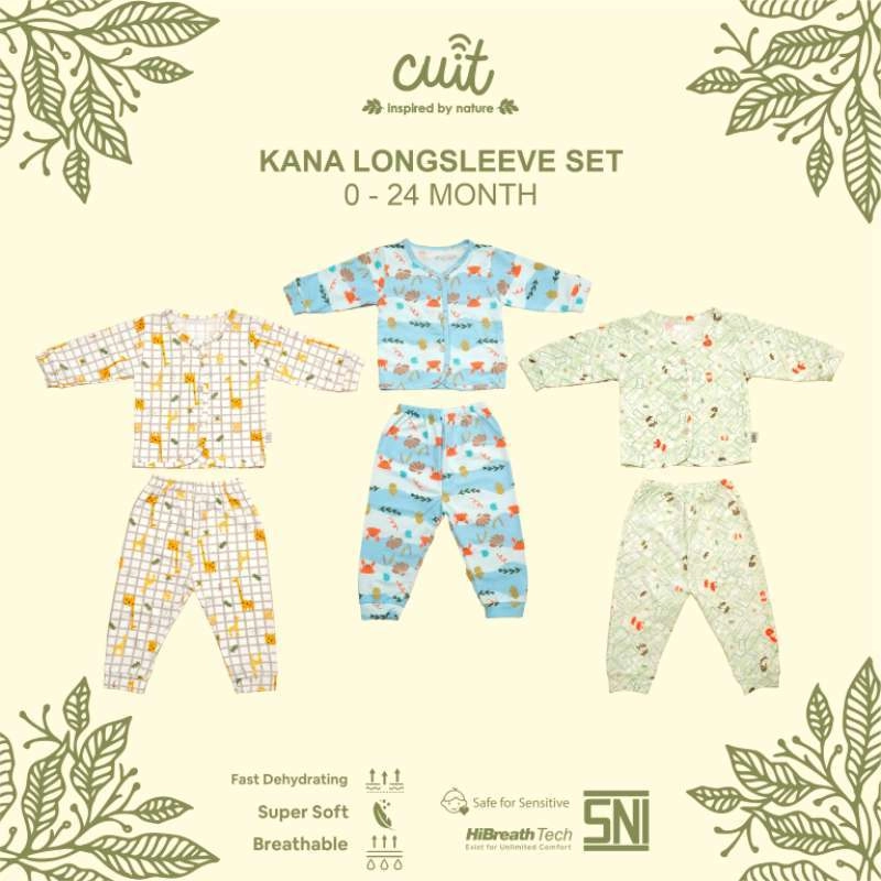 Product image CHARACTER - Kana Longsleeve Set NB Giraffe